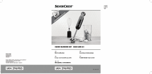 Bruksanvisning SilverCrest IAN 296985 Stavmixer