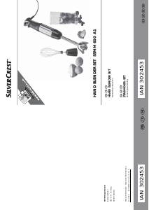 Handleiding SilverCrest IAN 302453 Staafmixer
