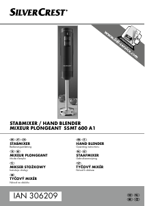 Manual SilverCrest IAN 306209 Hand Blender