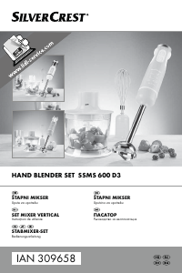 Manual SilverCrest IAN 309658 Blender de mână