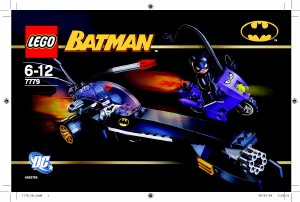 Manual Lego set 7779 Batman The Batman dragster - Catwoman pursuit