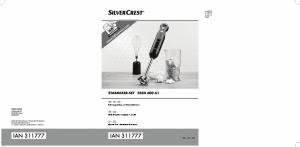 Manuale SilverCrest IAN 311777 Frullatore a mano