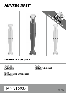 Manuale SilverCrest IAN 315037 Frullatore a mano