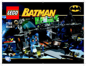 Manual de uso Lego set 7783 Batman BatCave