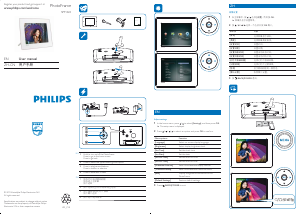 Manual Philips SPF1428 Digital Photo Frame