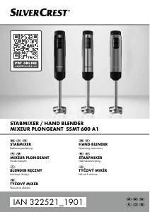 Instrukcja SilverCrest IAN 322521 Blender ręczny