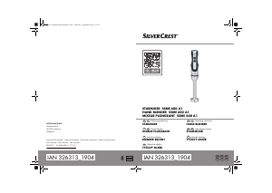 Instrukcja SilverCrest IAN 326313 Blender ręczny