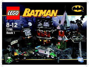 Bedienungsanleitung Lego set 7785 Batman Arkham Asylum