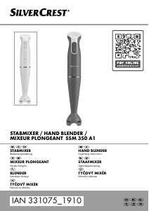 Handleiding SilverCrest IAN 331075 Staafmixer