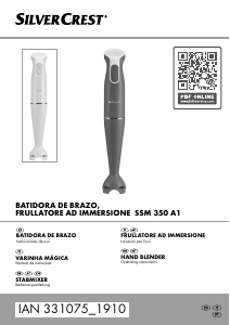 Manual de uso SilverCrest IAN 331075 Batidora de mano