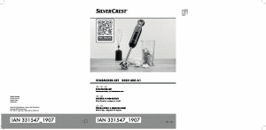 Manuale SilverCrest IAN 331547 Frullatore a mano
