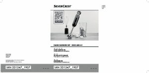 Handleiding SilverCrest IAN 331547 Staafmixer