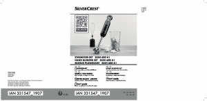 Manuál SilverCrest IAN 331547 Ruční mixér