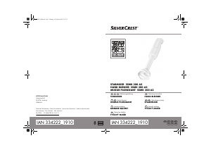 Instrukcja SilverCrest IAN 334222 Blender ręczny