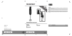 Handleiding SilverCrest IAN 75748 Staafmixer