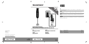 Manuale SilverCrest IAN 75748 Frullatore a mano