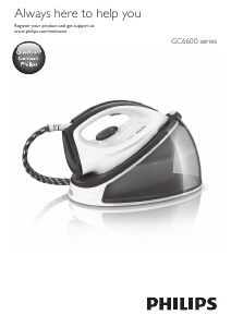 Manual Philips GC6613 SpeedCare Iron