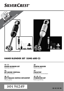 Manual SilverCrest IAN 96249 Blender de mână