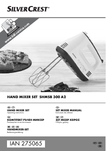 Manual SilverCrest IAN 275065 Mixer de mână