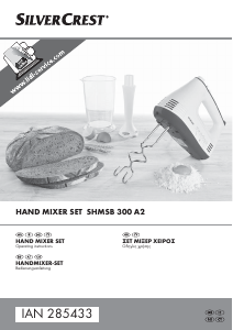 Manual SilverCrest IAN 285433 Hand Mixer