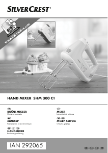 Manual SilverCrest IAN 292065 Mixer de mână