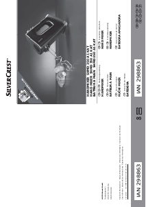 Manual SilverCrest IAN 298863 Misturador da mão