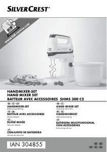 Handleiding SilverCrest IAN 304855 Handmixer