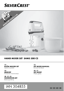 Manual SilverCrest IAN 304855 Mixer de mână