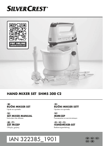 Manual SilverCrest IAN 322385 Mixer de mână