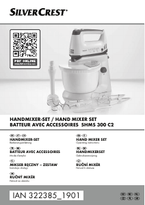 Handleiding SilverCrest IAN 322385 Handmixer