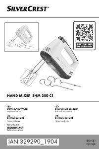 Használati útmutató SilverCrest IAN 329290 Kézi mixer