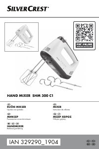 Manual SilverCrest IAN 329290 Mixer de mână