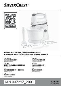 Handleiding SilverCrest IAN 337297 Handmixer