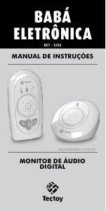 Manual Tectoy BET-1200 Monitor de bebê