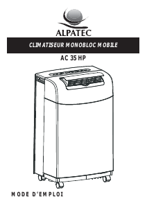 Mode d’emploi Alpatec AC 35 HP Climatiseur