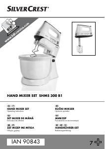 Manual SilverCrest IAN 90843 Mixer de mână