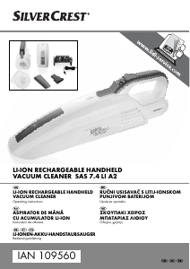Manual SilverCrest IAN 109560 Aspirator de mână