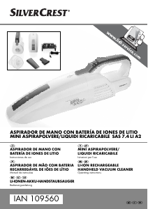 Manual de uso SilverCrest IAN 109560 Aspirador de mano