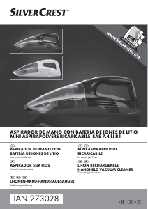 Manual de uso SilverCrest IAN 273028 Aspirador de mano