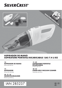 Manuale SilverCrest IAN 285237 Aspirapolvere a mano