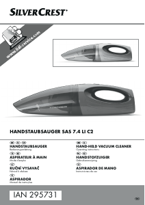 Manual de uso SilverCrest IAN 295731 Aspirador de mano