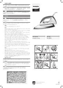 Manual Philips HD1174 Iron