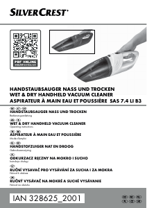 Mode d’emploi SilverCrest IAN 328625 Aspirateur à main