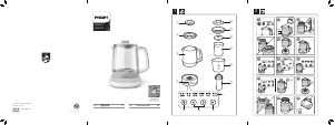 Manual Philips HD9361 Kettle