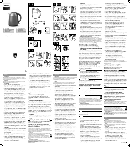 Instrukcja Philips HD9329 Czajnik