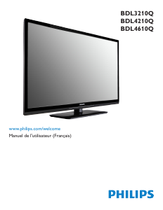 Mode d’emploi Philips BDL3210Q Moniteur LED