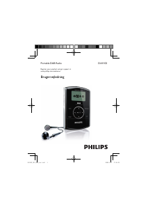 Brugsanvisning Philips DA1102 Radio