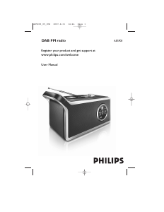 Brugsanvisning Philips AE5900 Radio