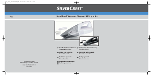 Instrukcja SilverCrest IAN 69898 Odkurzacz ręczny