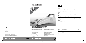 Εγχειρίδιο SilverCrest IAN 73540 Ηλεκτρική σκούπα χειρός